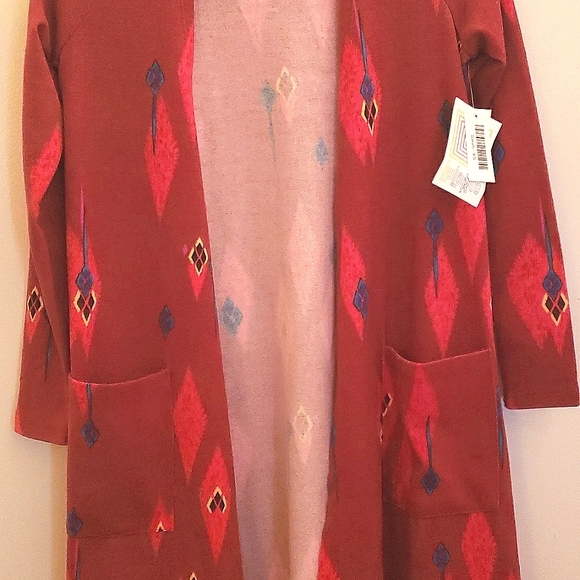 LulaRoe Aztec Open Cardigan - Picture 2 of 6